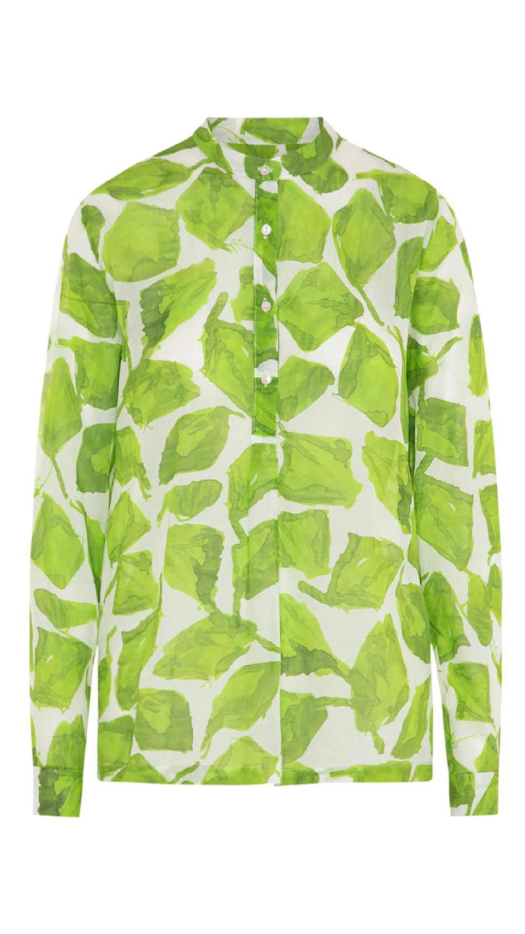 Janice Cotton blouse with All-Over Print