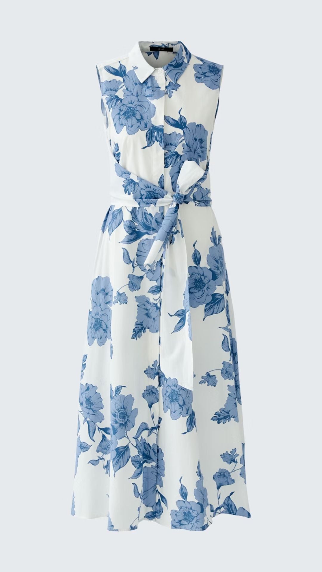 Maxi Dress - Blue White