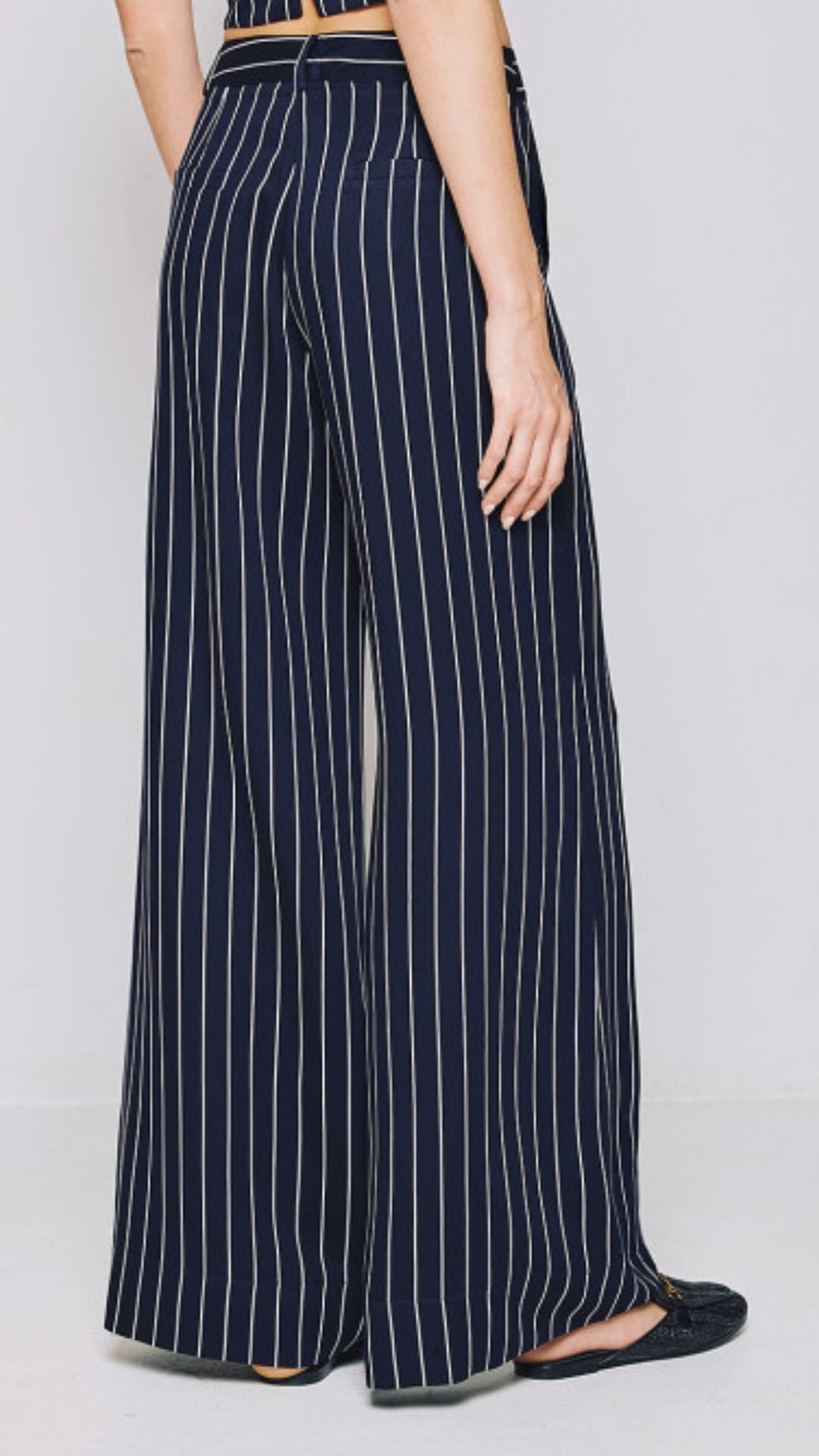 Striped Flare Pants - SALE