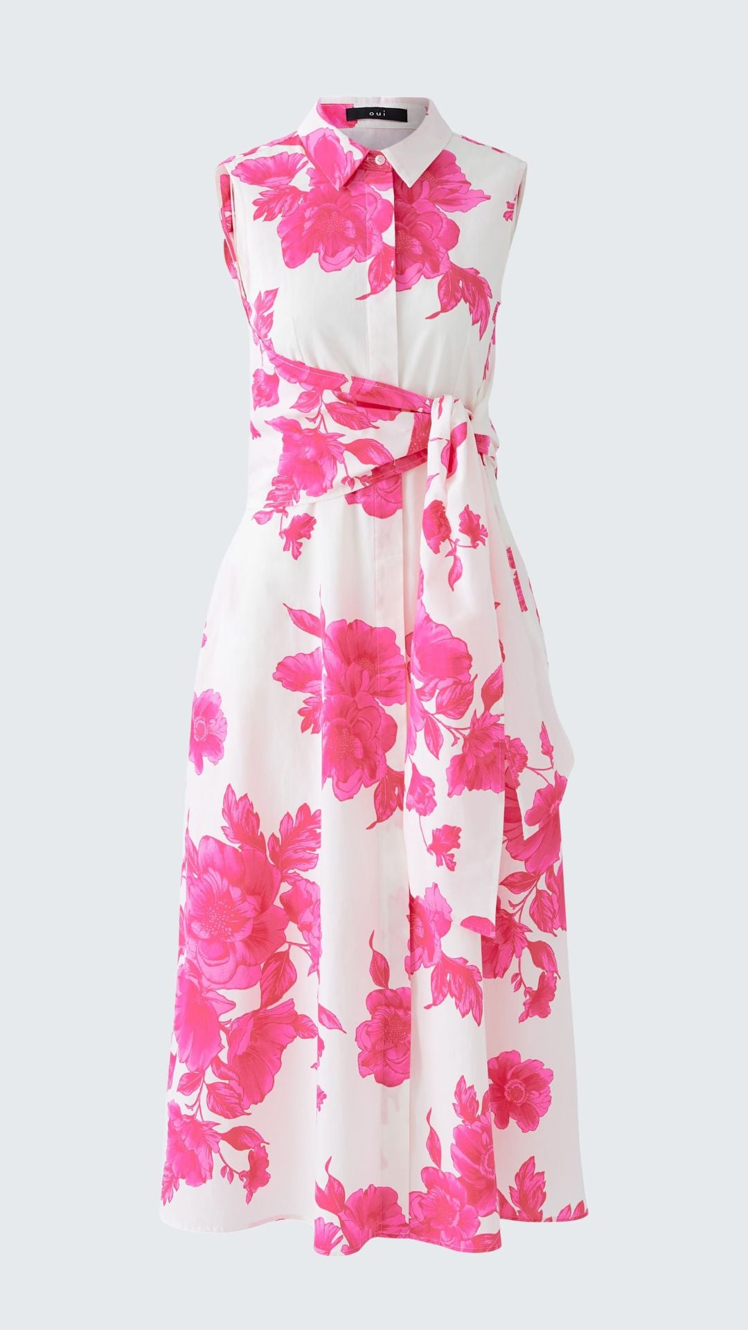 Maxi Dress - Pink White