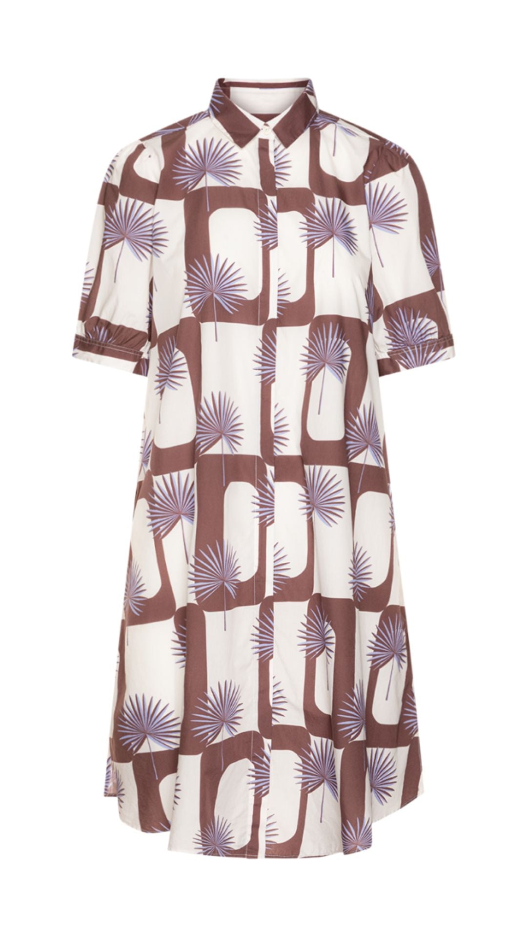 Lina KA Shirt Dress with Short Sleeves