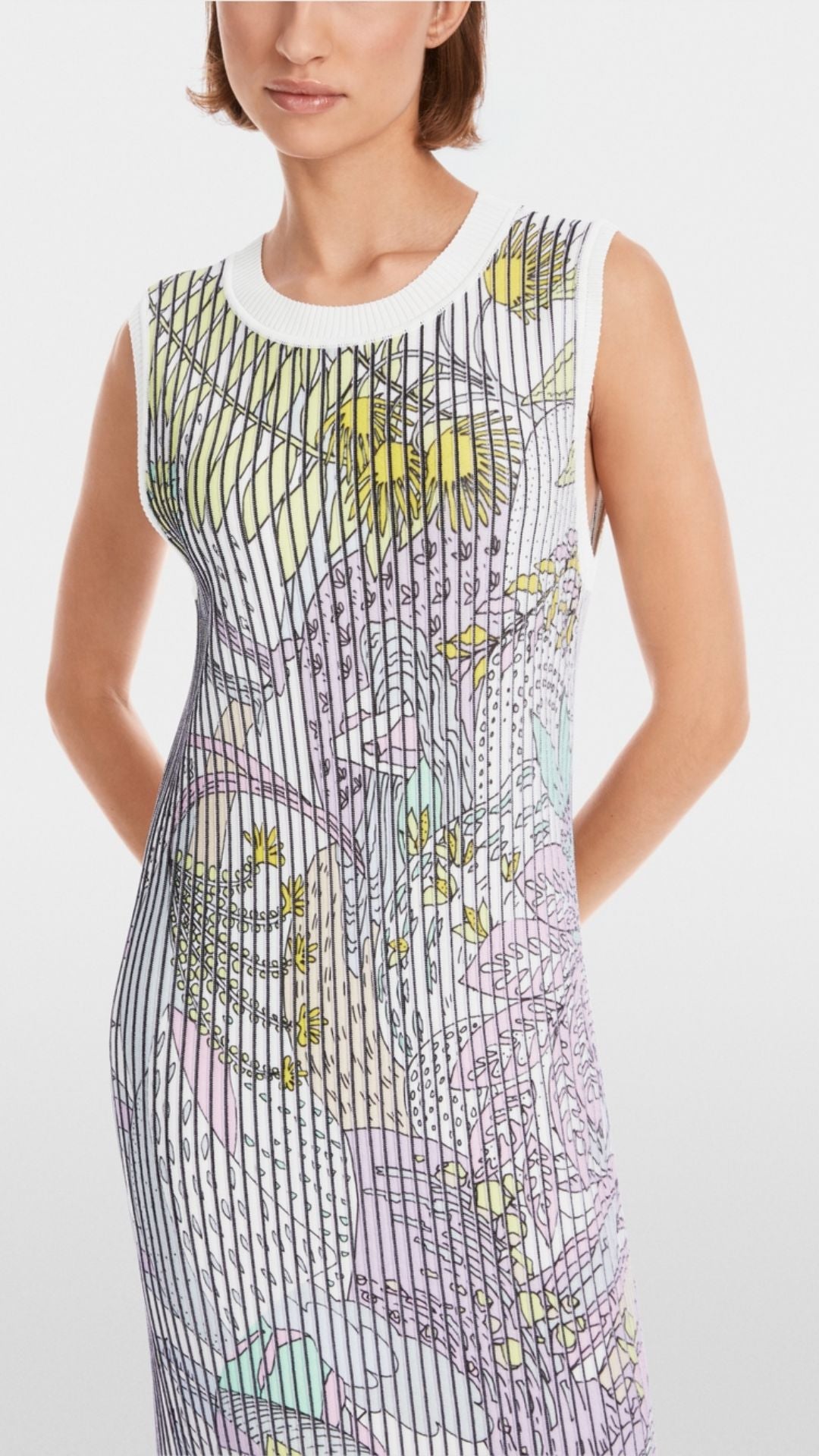 Knitted in Germany Pleated Dress