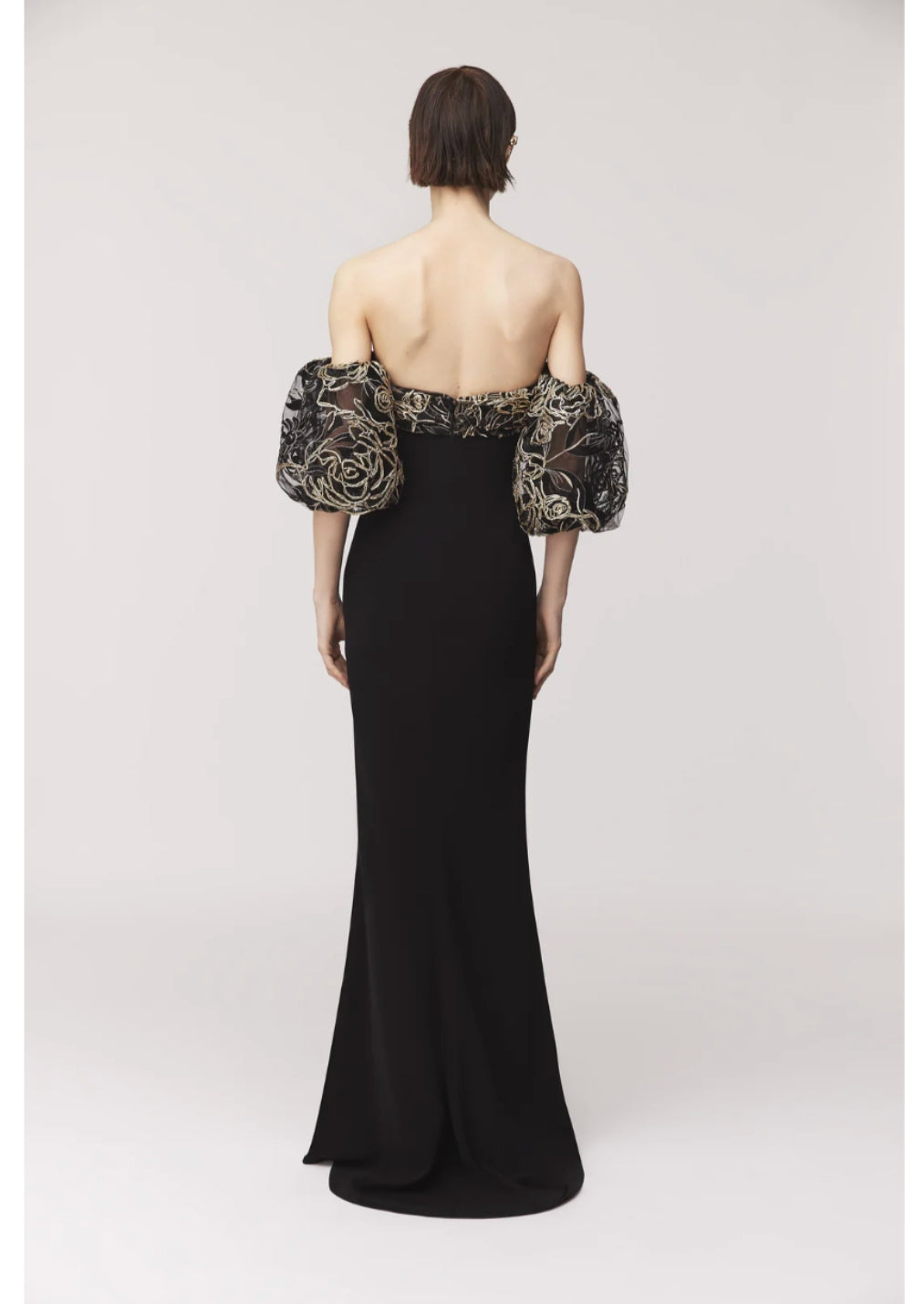 Black and Gold Gown