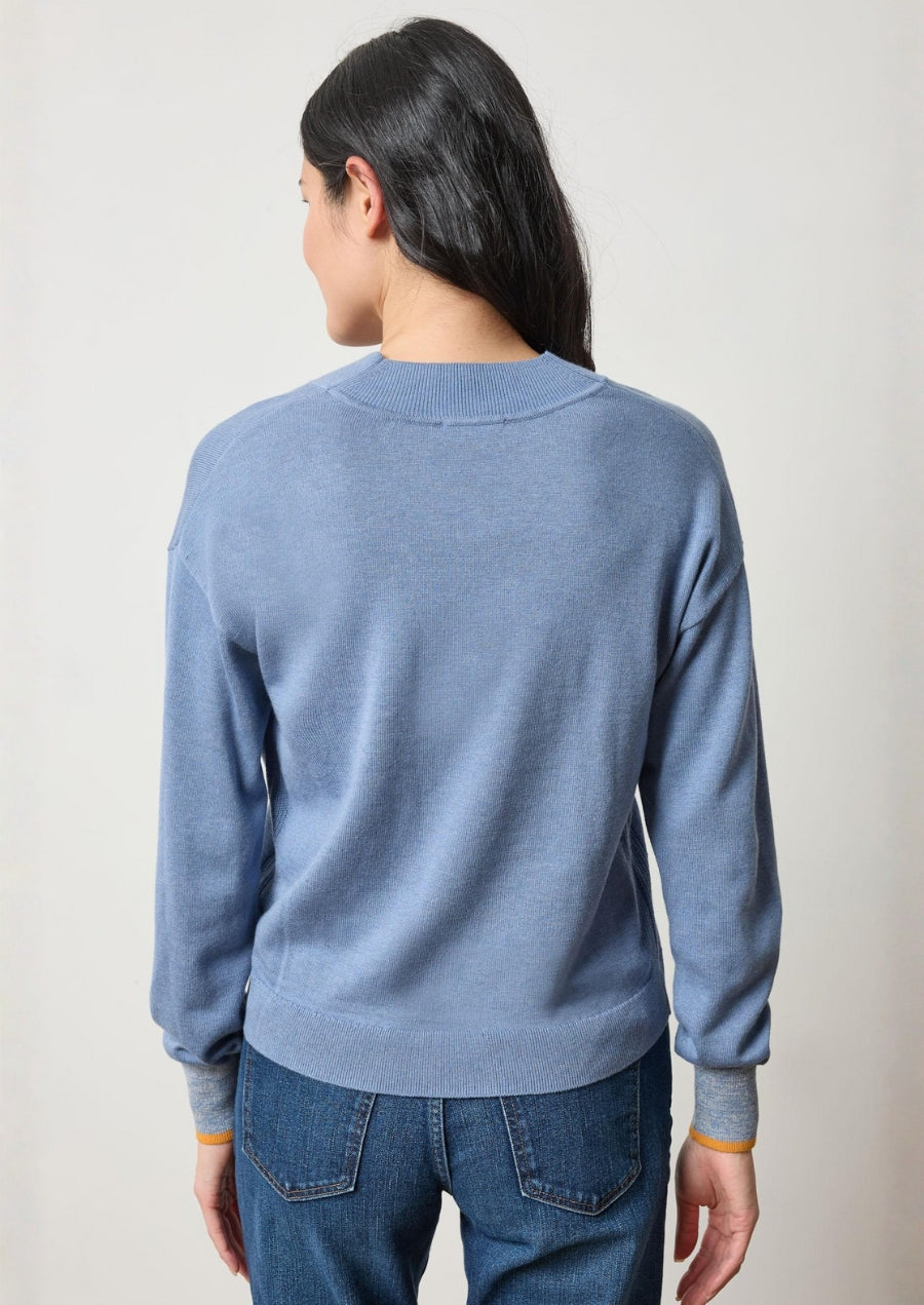 V-Neck Pullover Sweater