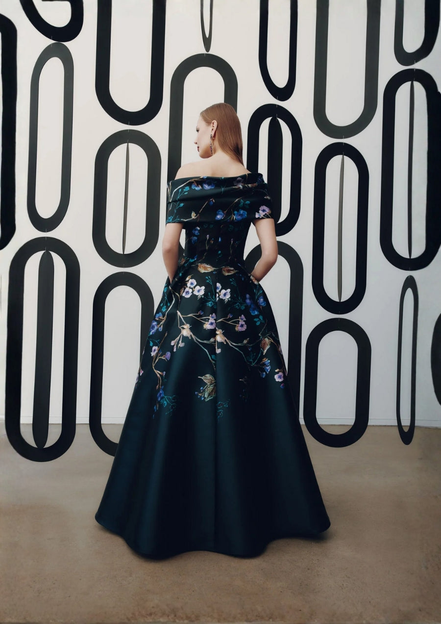 Off-The-Shoulder Gown - Available Special Order