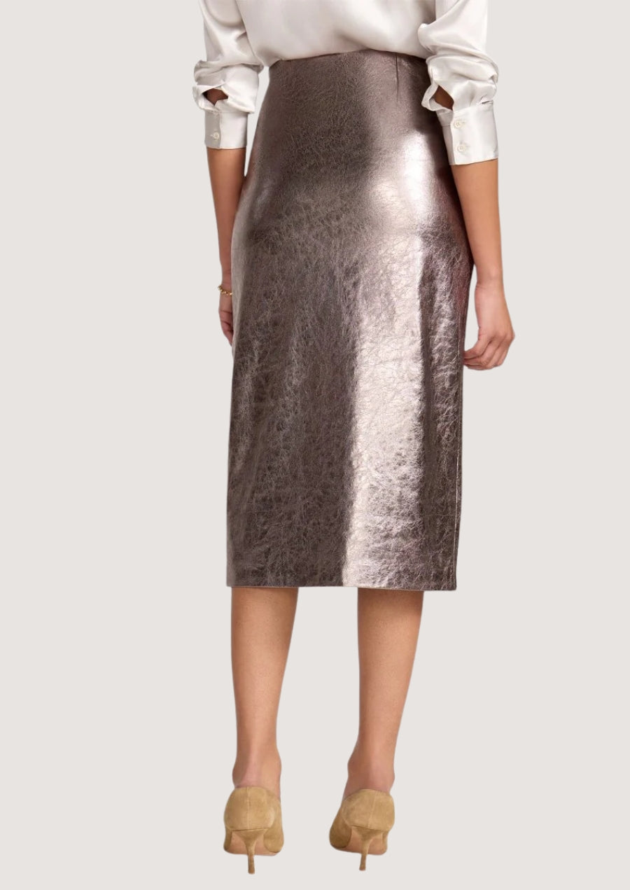 The Esme Metallic Skirt