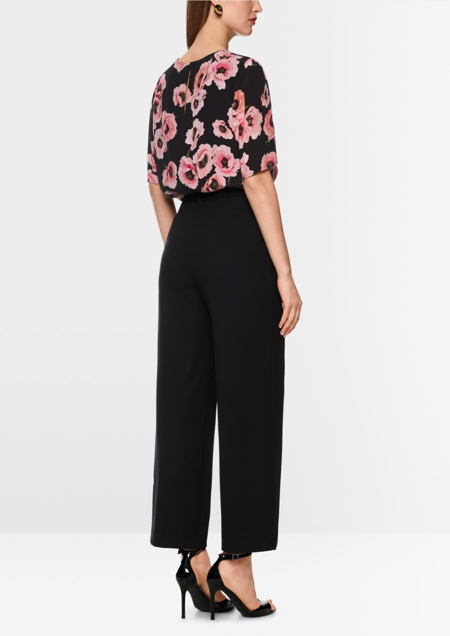 Blouse Shirt with Floral Pattern
