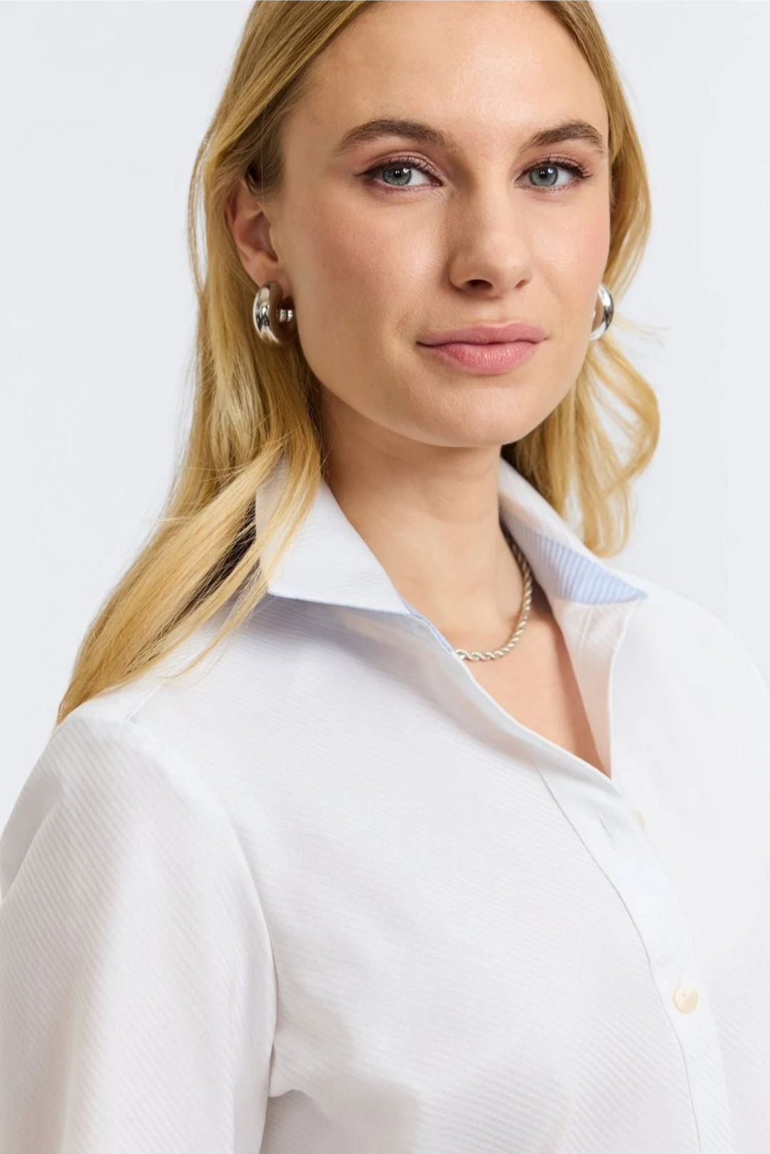 Margie Dobby Stripe 3/4 Sleeve Shirt