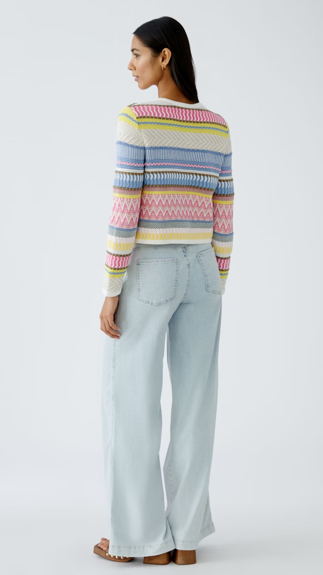 Cardigan - Pink Blue