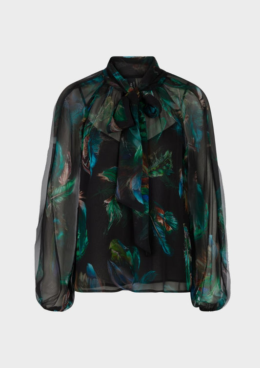 Transparent Viscose Blouse