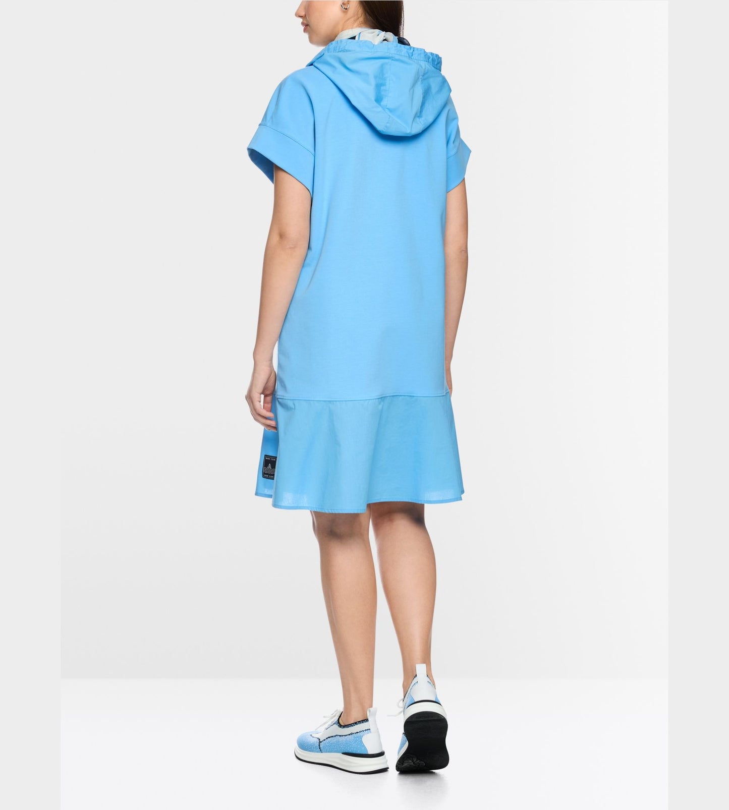 Shirt Dress with Hood
