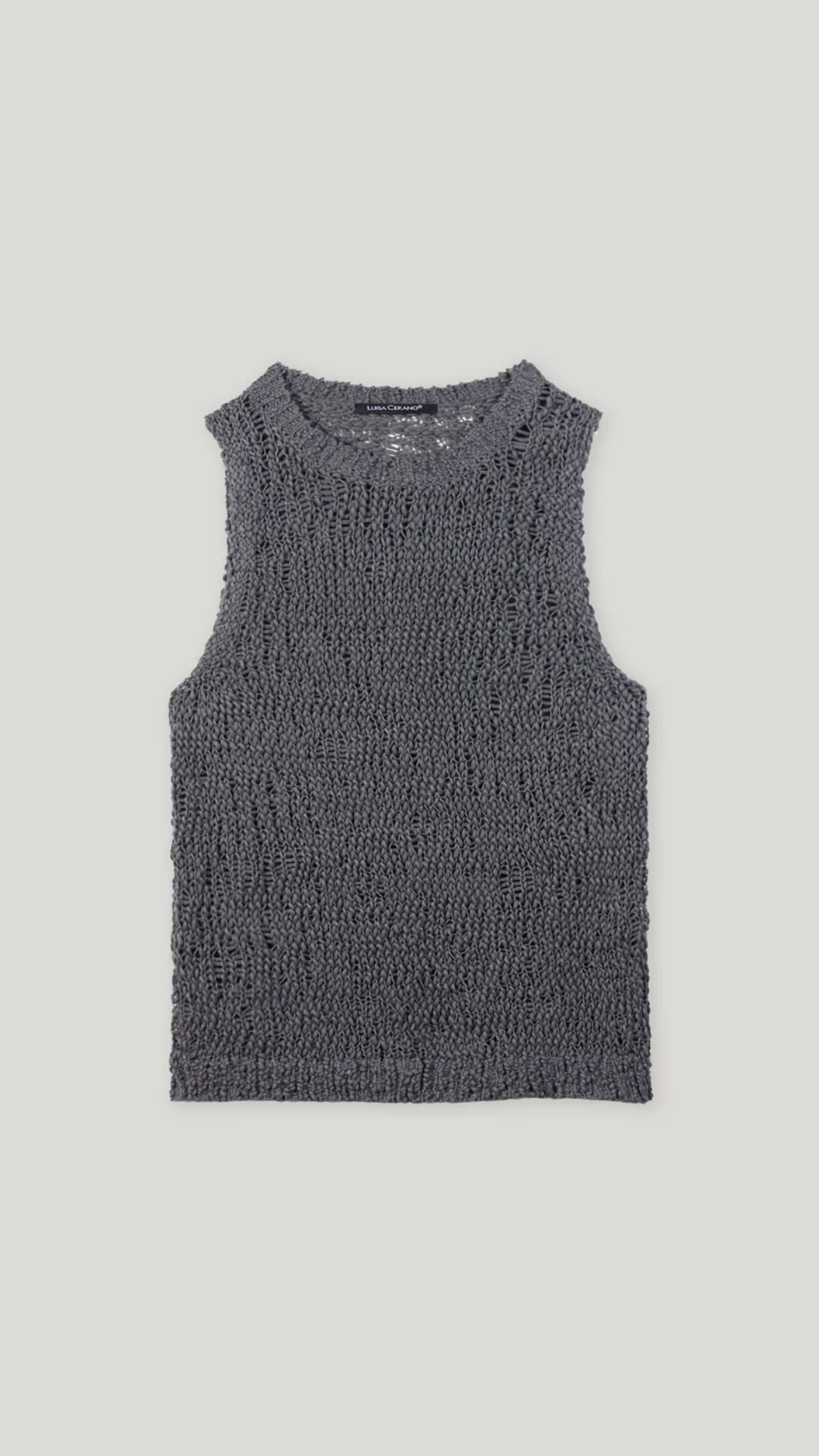 Bouclé Knitted Top - SALE