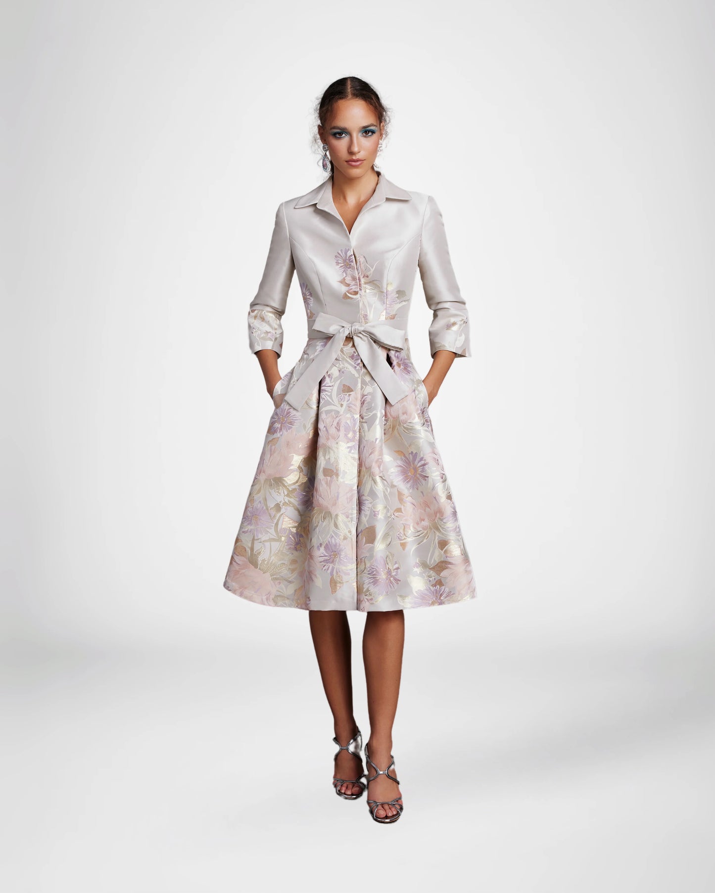 Floral Shirt Dress