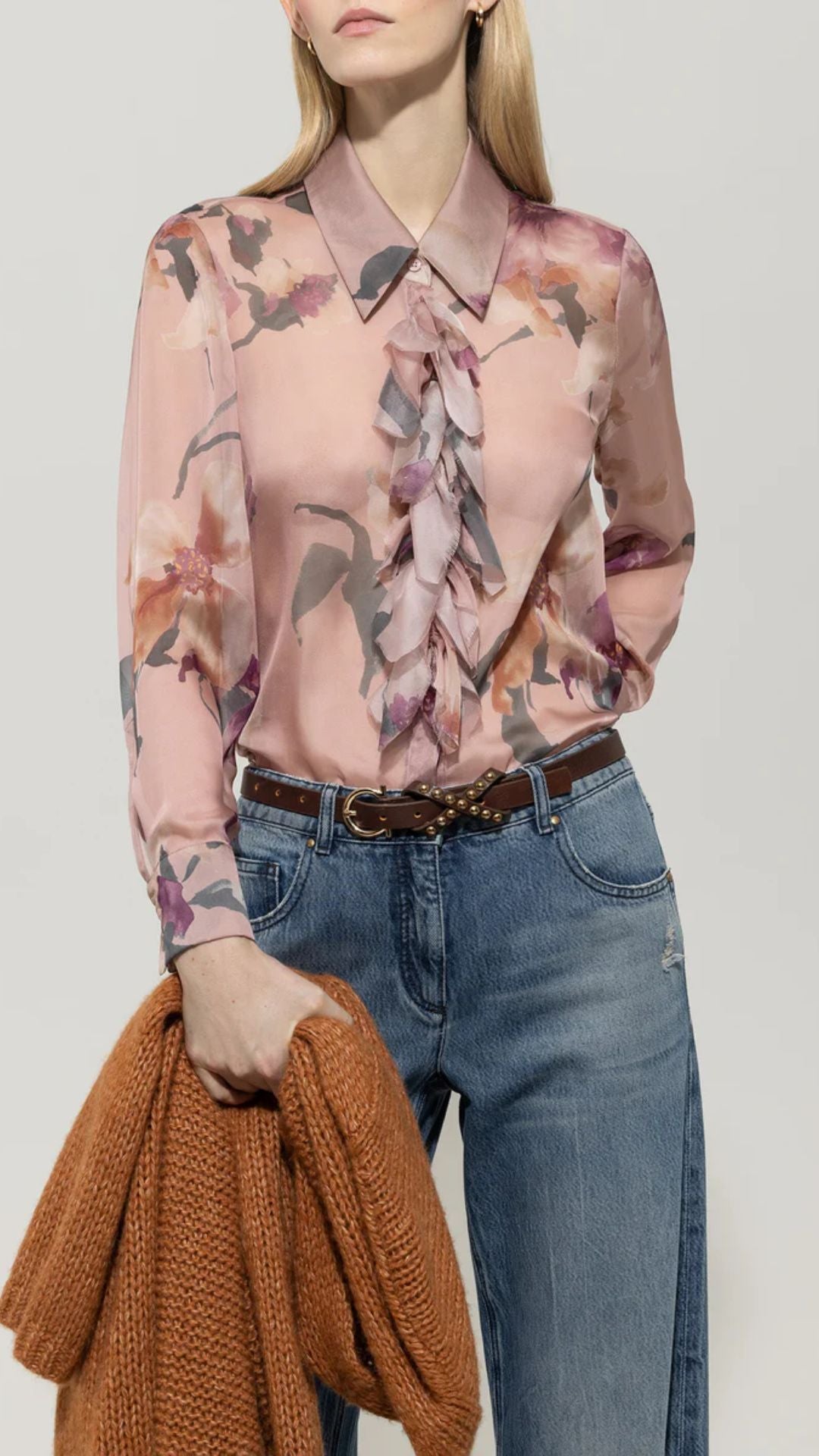 Belt with Studded Details