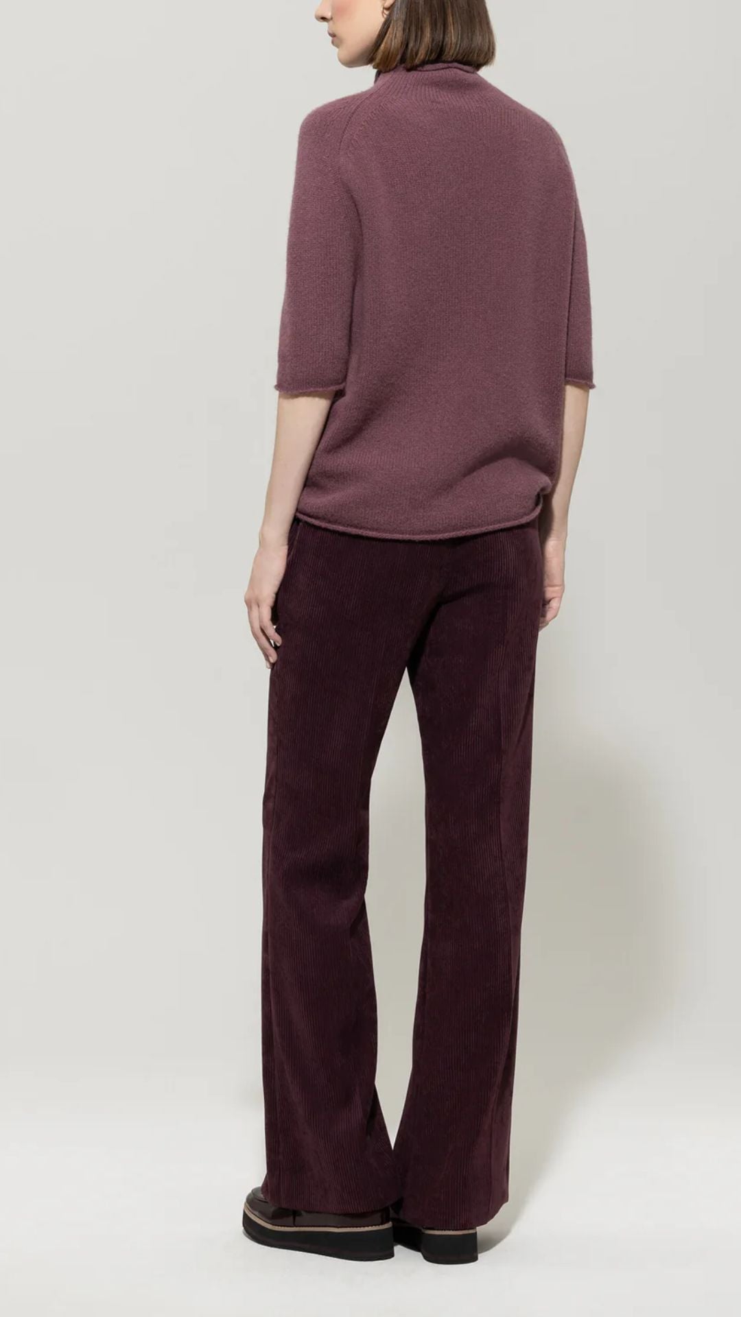 Flared Corduroy Pants