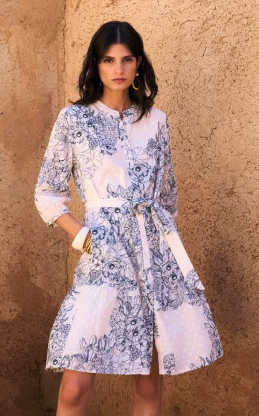 Milo Dress with Floral Pattern