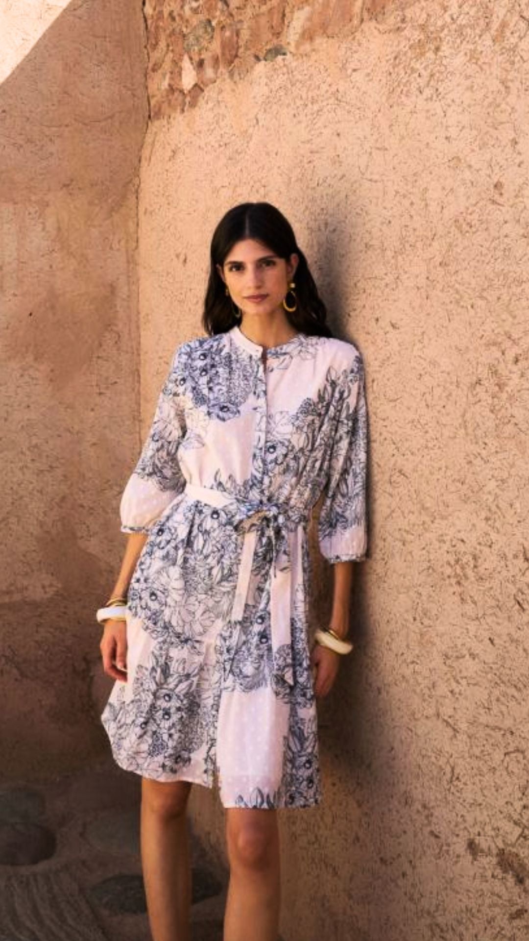 Milo Dress with Floral Pattern
