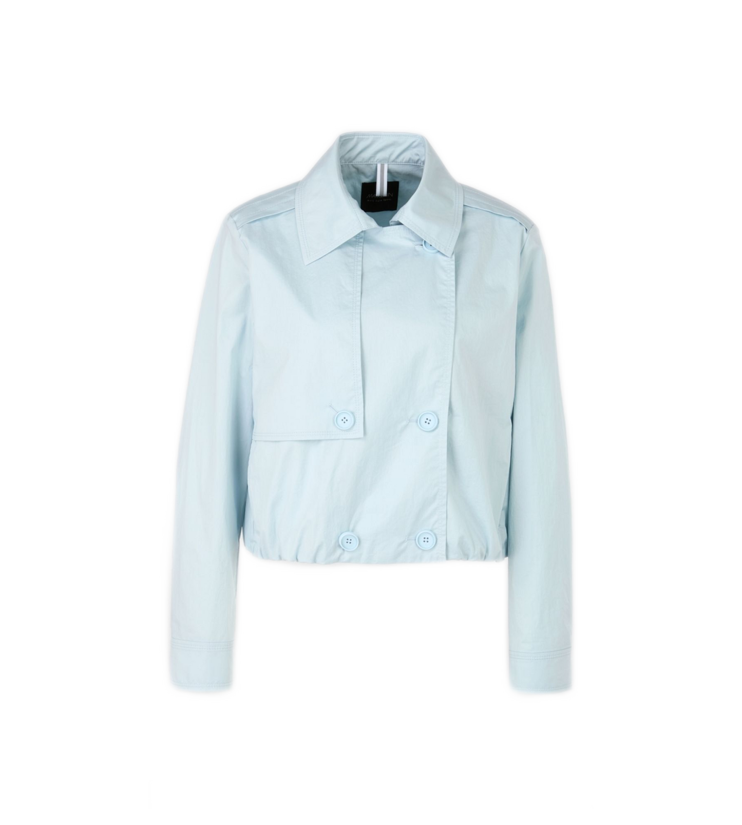 Cropped Trench Jacket with Collar - SALE