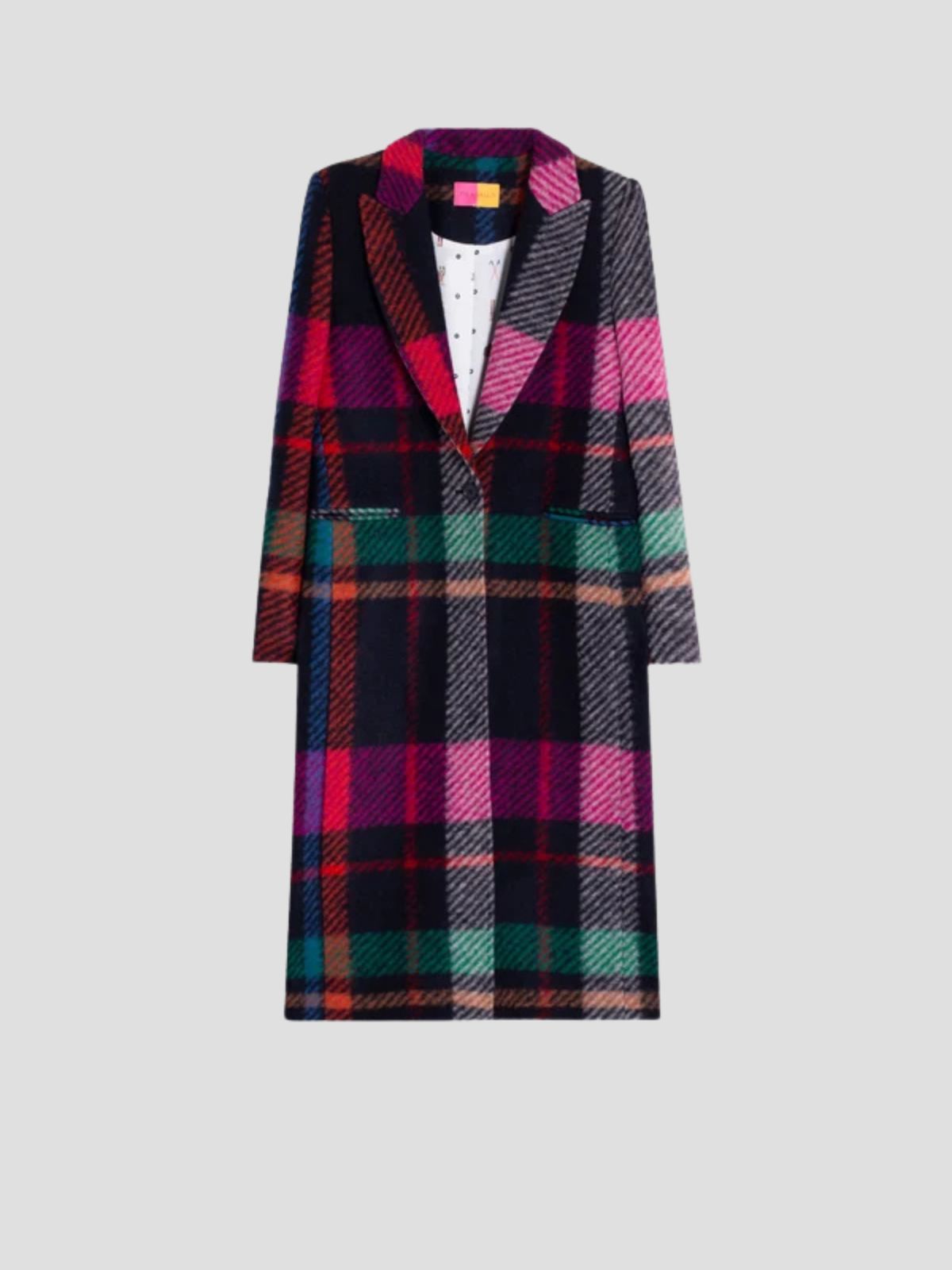 Vilagallo #34102 Pietra Wool Coat