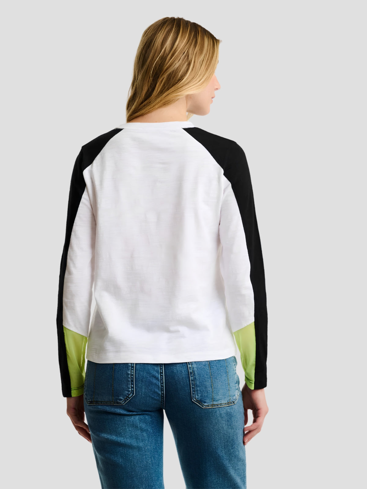 Playing Games Cotton Tee- White/Black