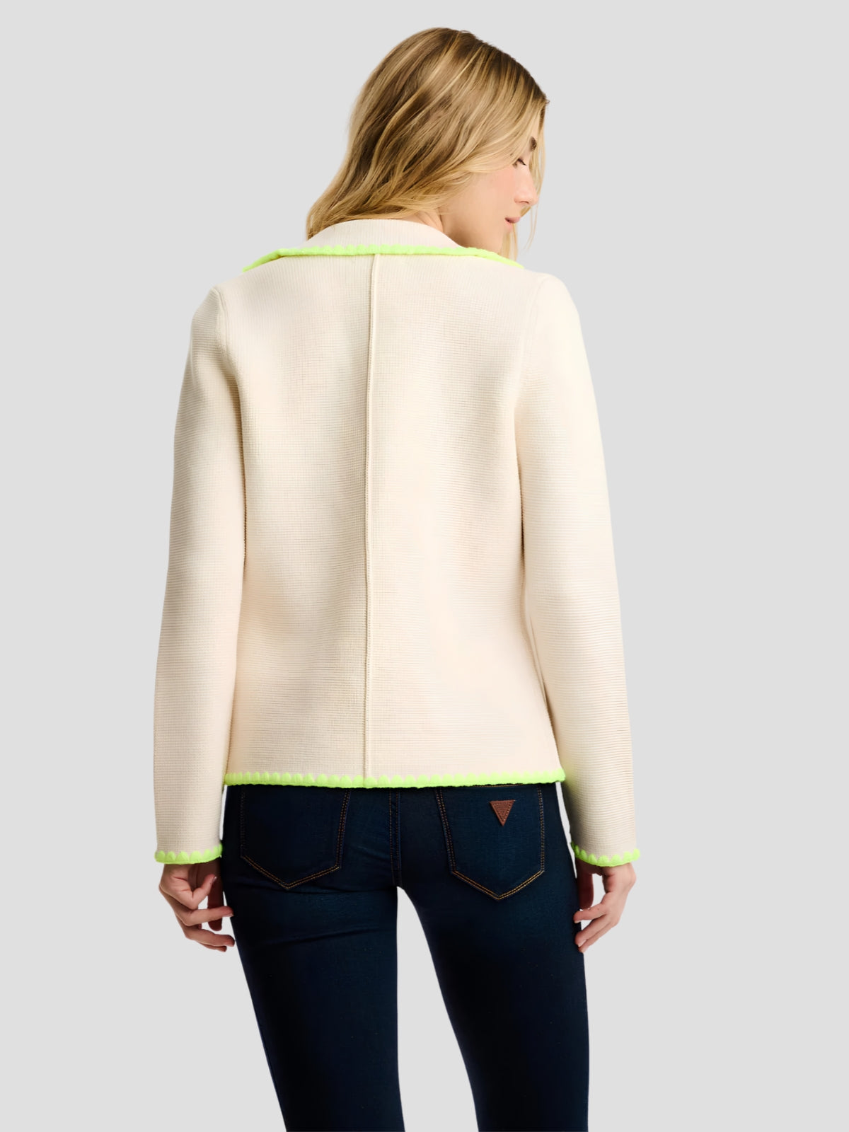 Stitchy Mix Blazer