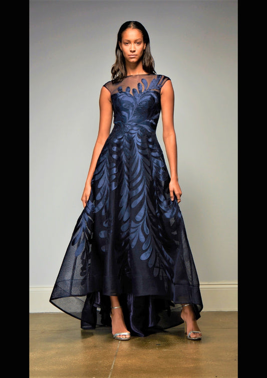 M343 Navy Gown