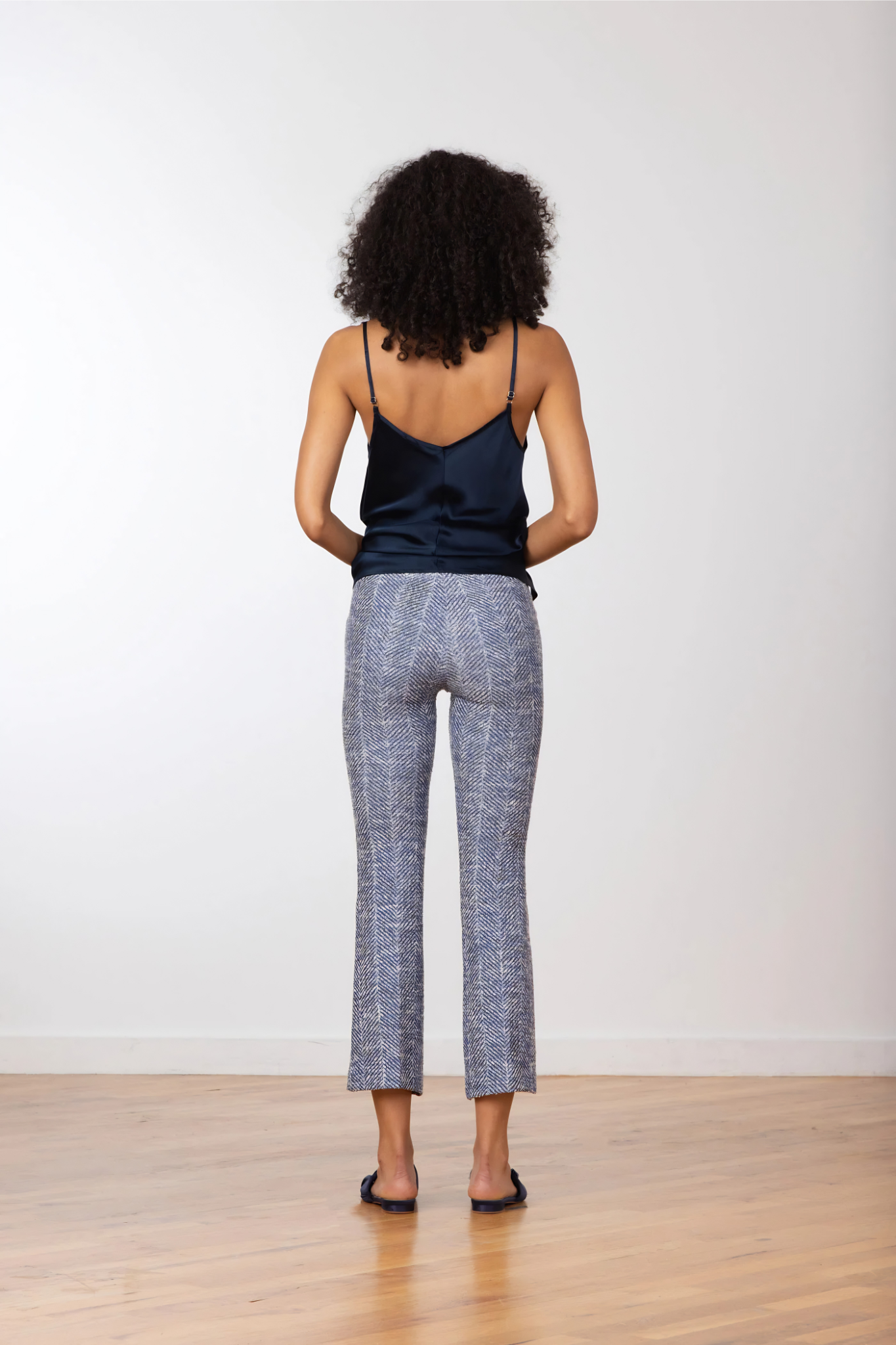 F1794 Leo Boucle Chevron Pant