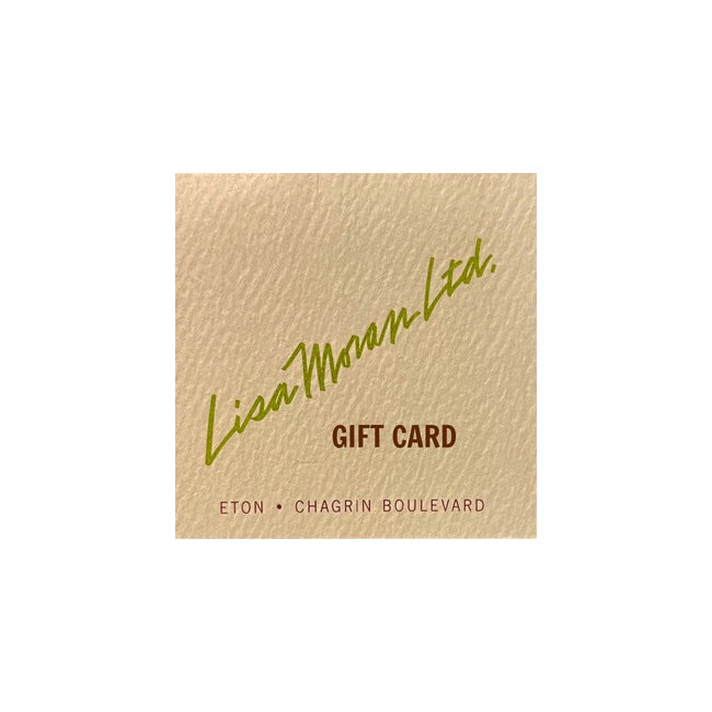 Lisa Moran Gift Card