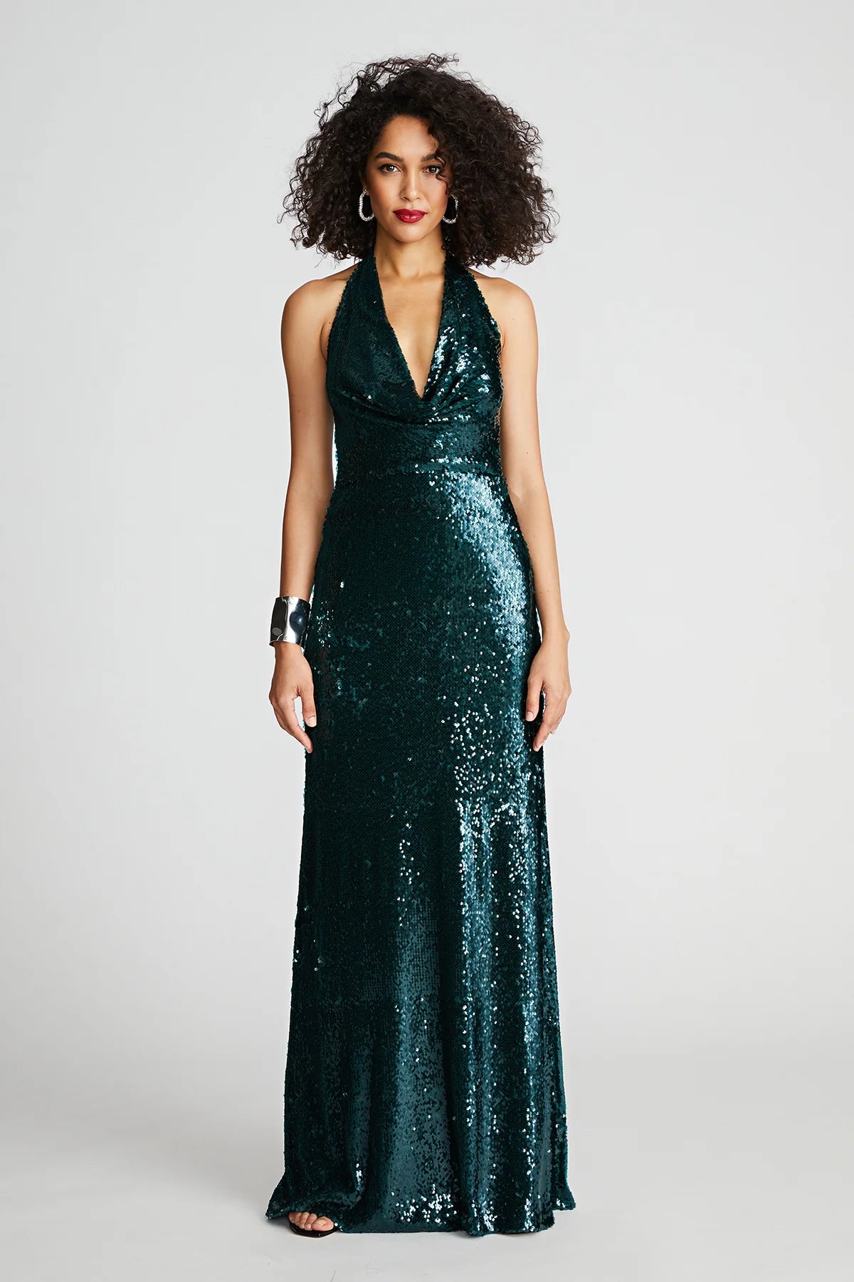 Tova Gown in Tinted Sequin