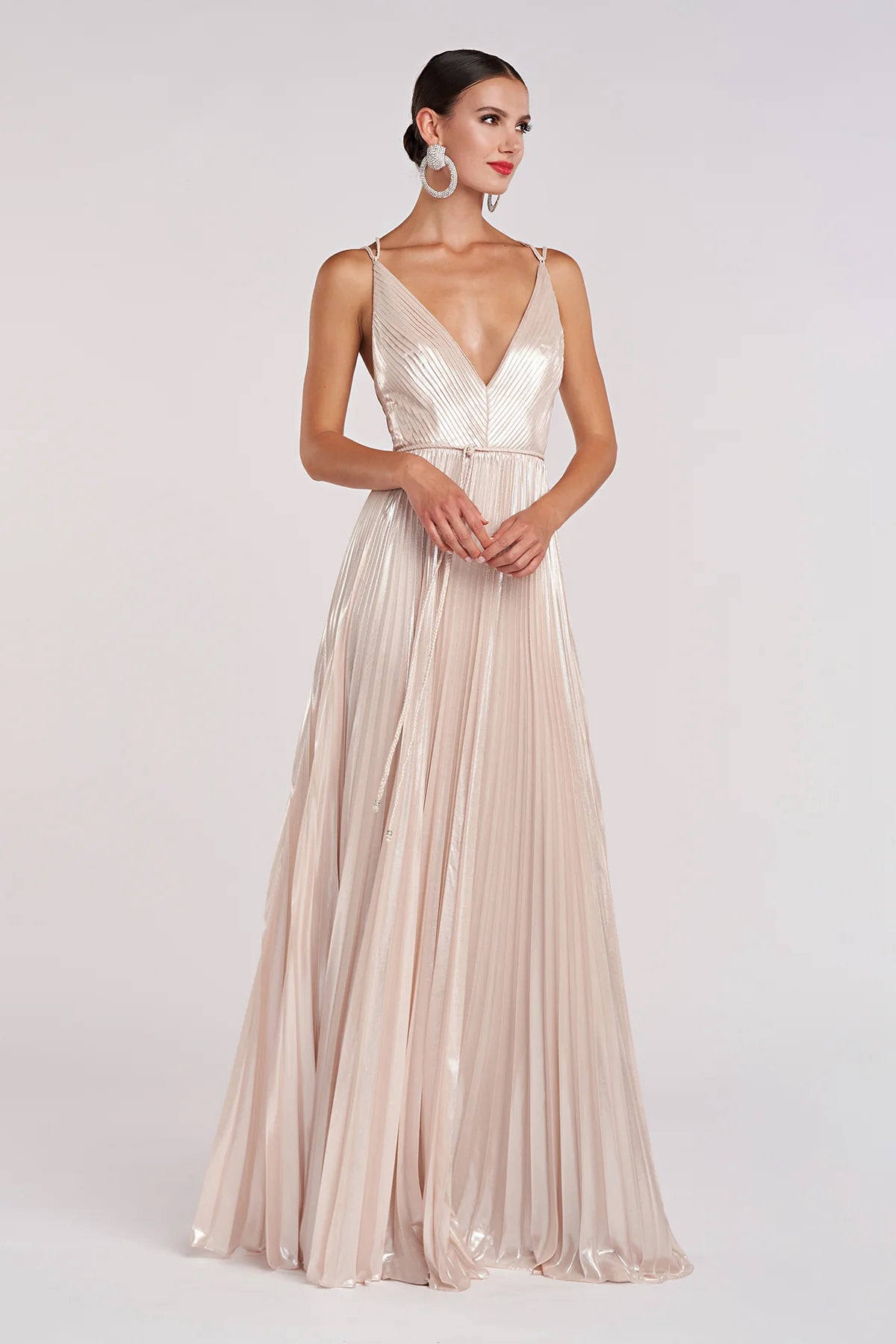 Ace Gown in Foil Chiffon