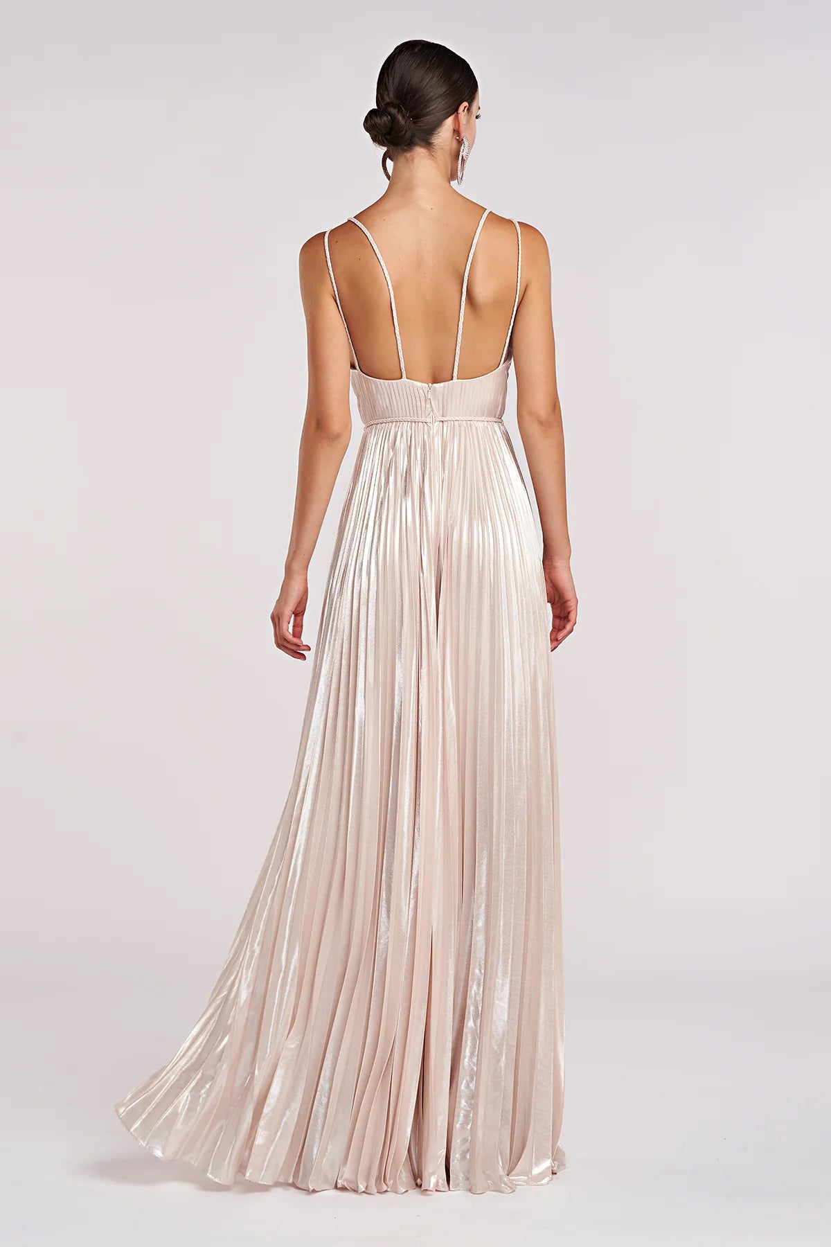 Ace Gown in Foil Chiffon