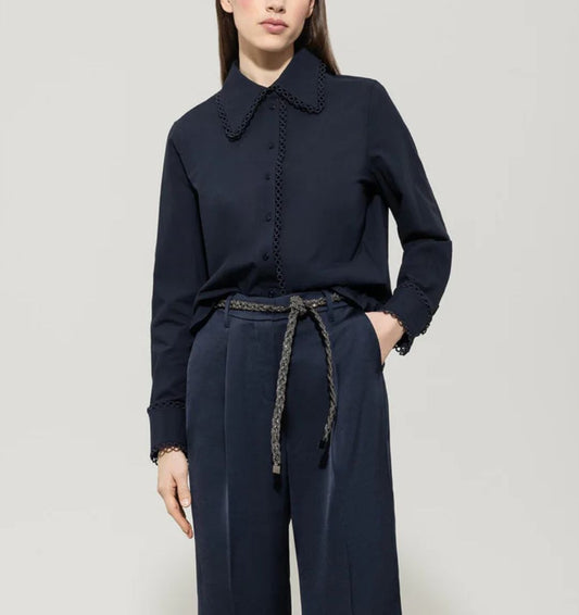 Cotton Voile Shirt Blouse