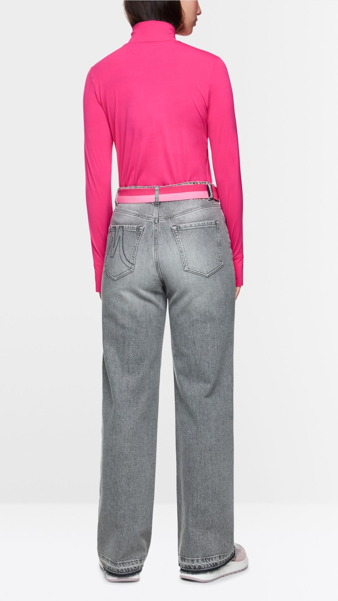 Long-Sleeved Turtleneck Top