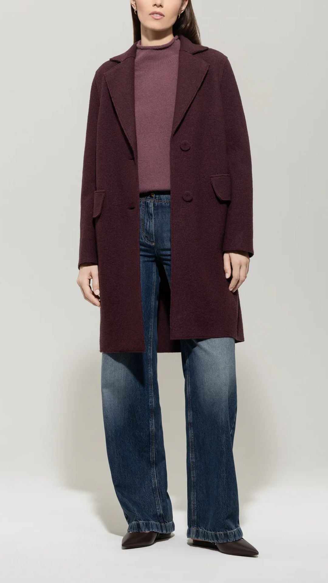 Wool Blazer Coat