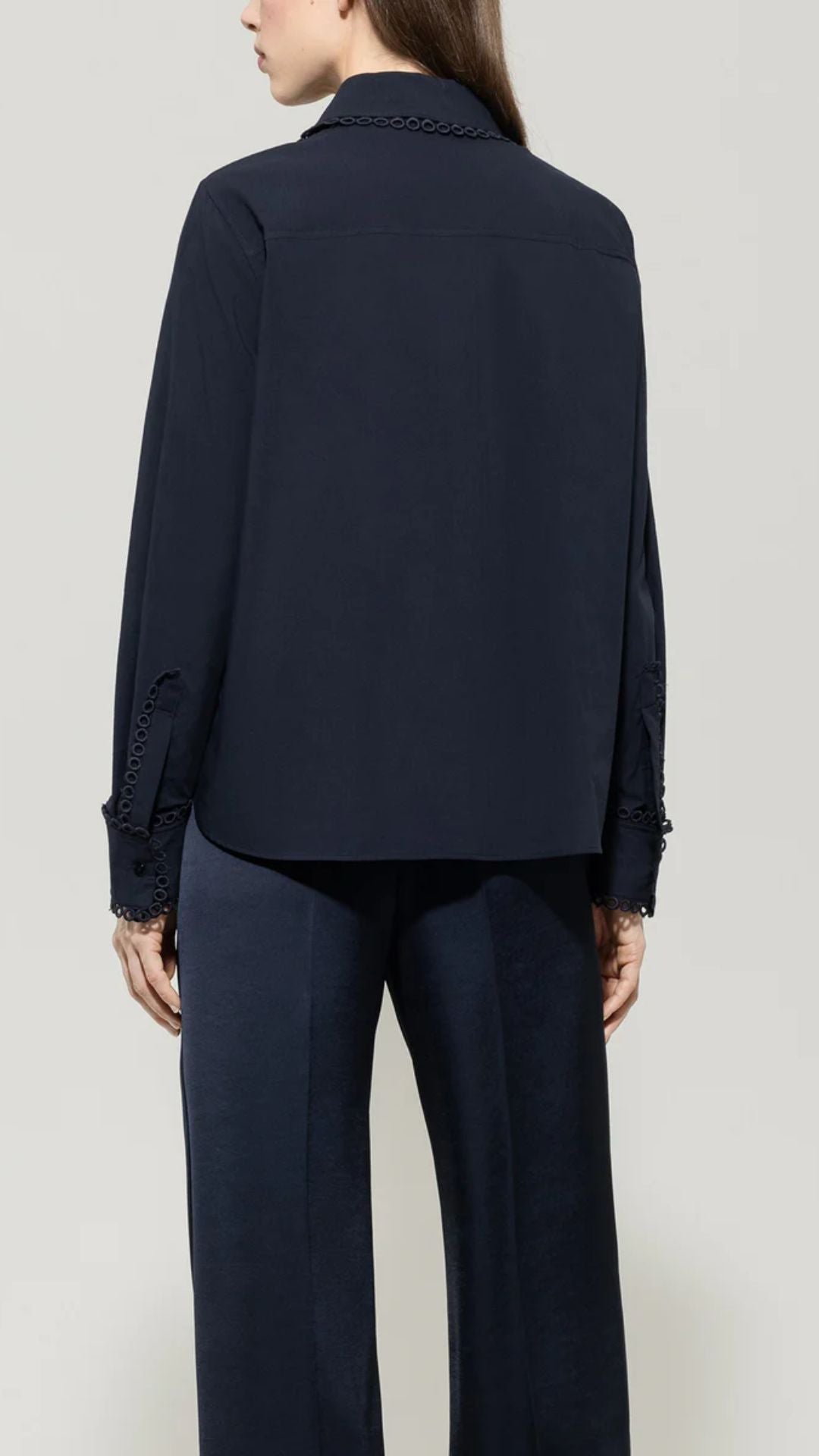 Cotton Voile Shirt Blouse