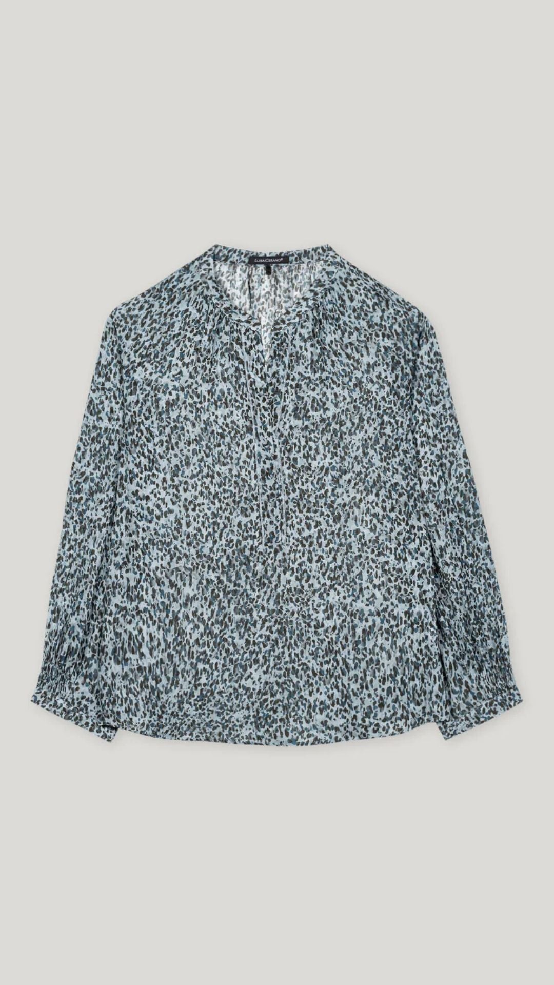 Blouse with Animal Print