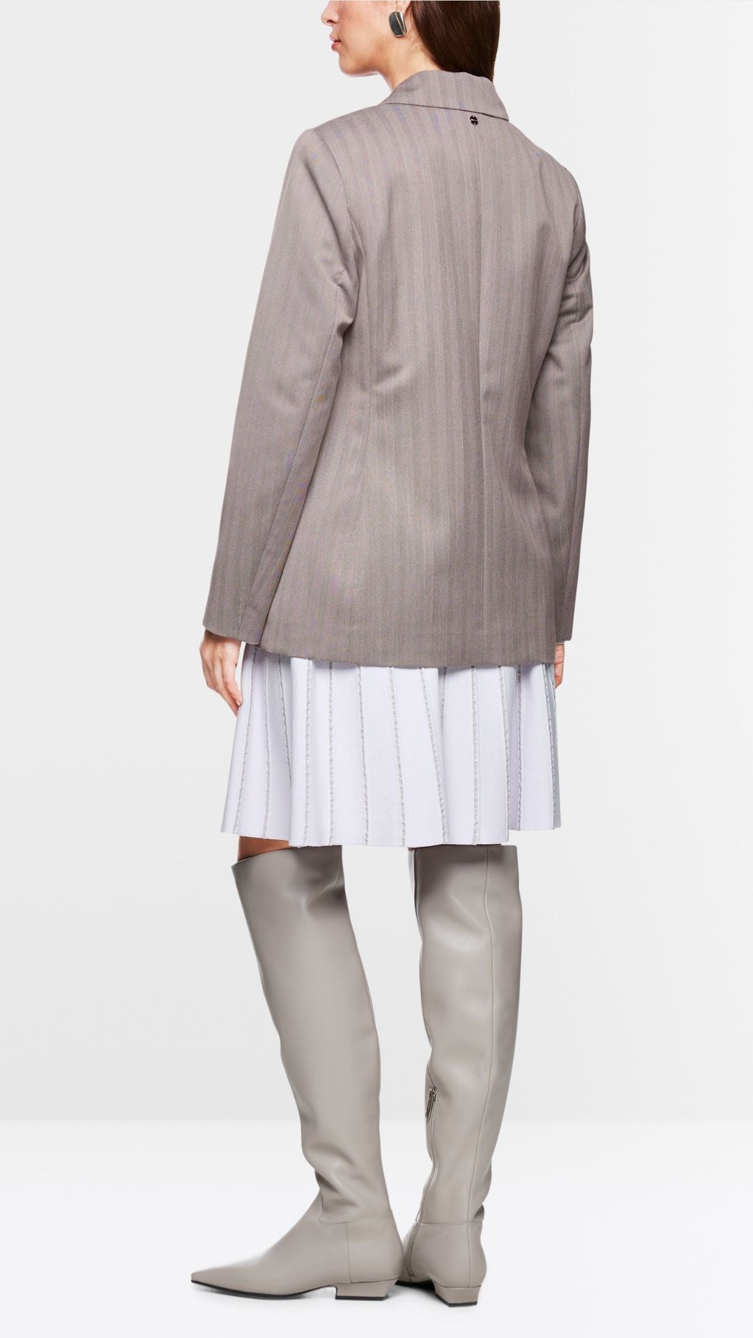 Oversized Herringbone Blazer