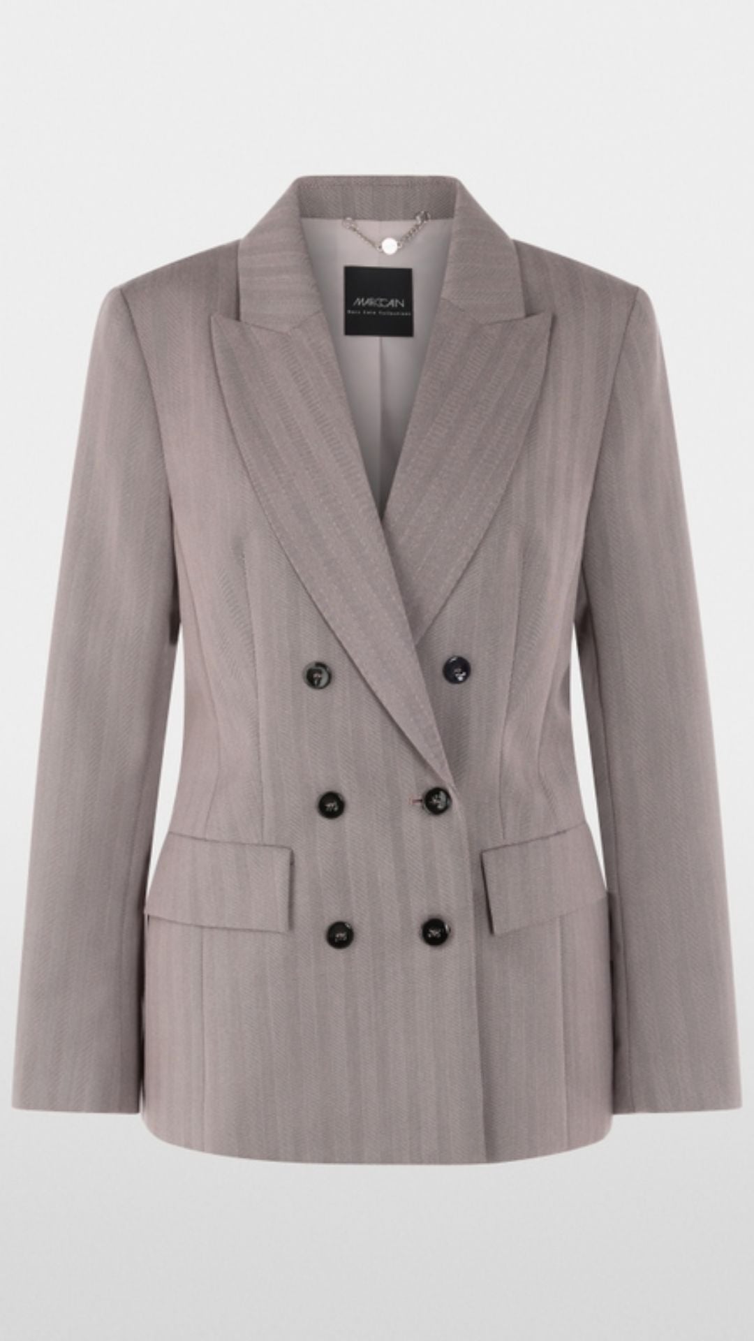 Oversized Herringbone Blazer