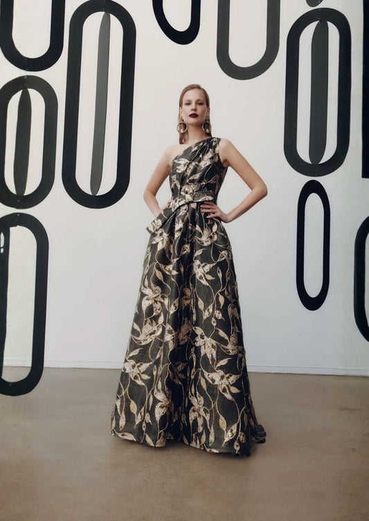 One Shoulder Gown