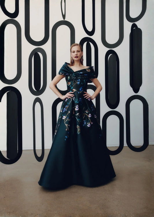 Off-The-Shoulder Gown - Available Special Order