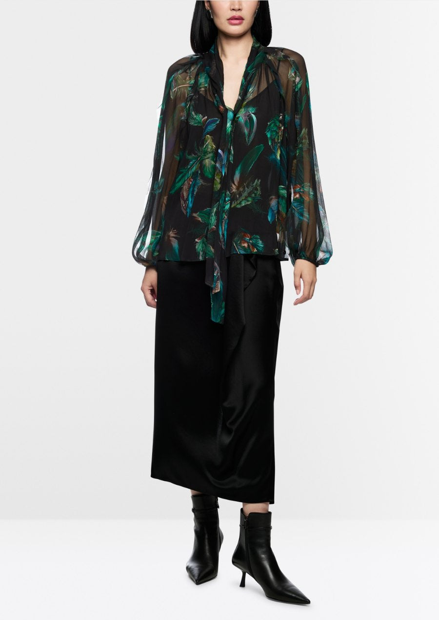 Transparent Viscose Blouse