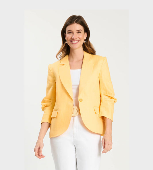 41003EE-Taylor Linen Blazer