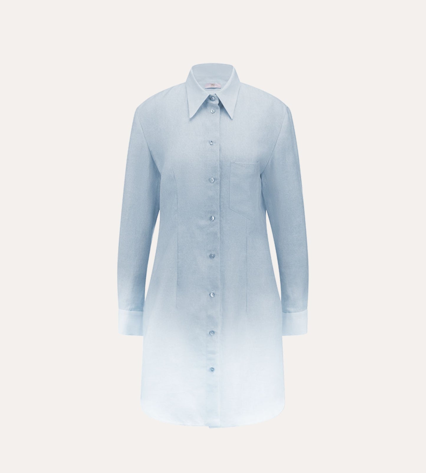 Shirt Dress with Chest Pocket