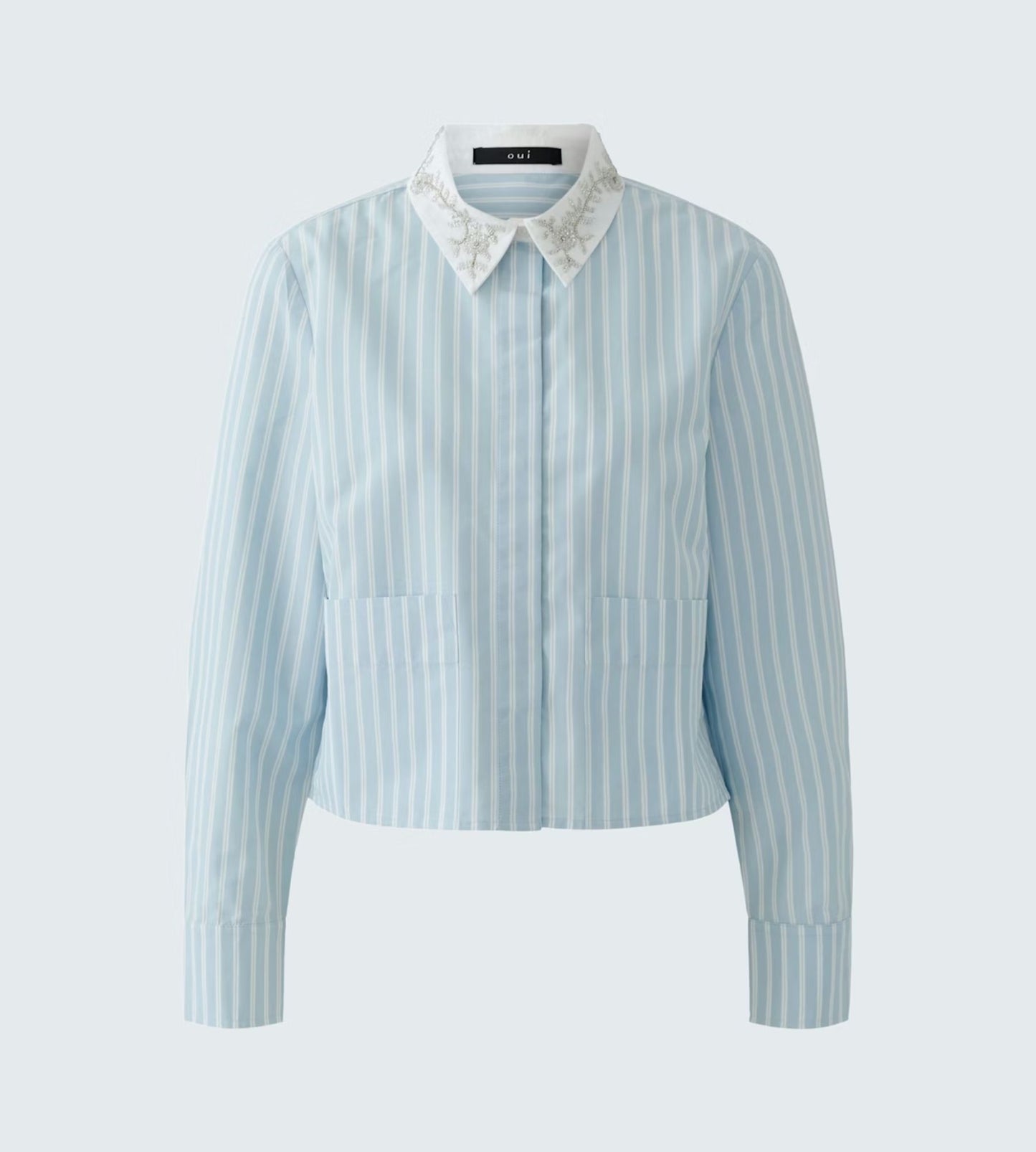Blouse- Blue White