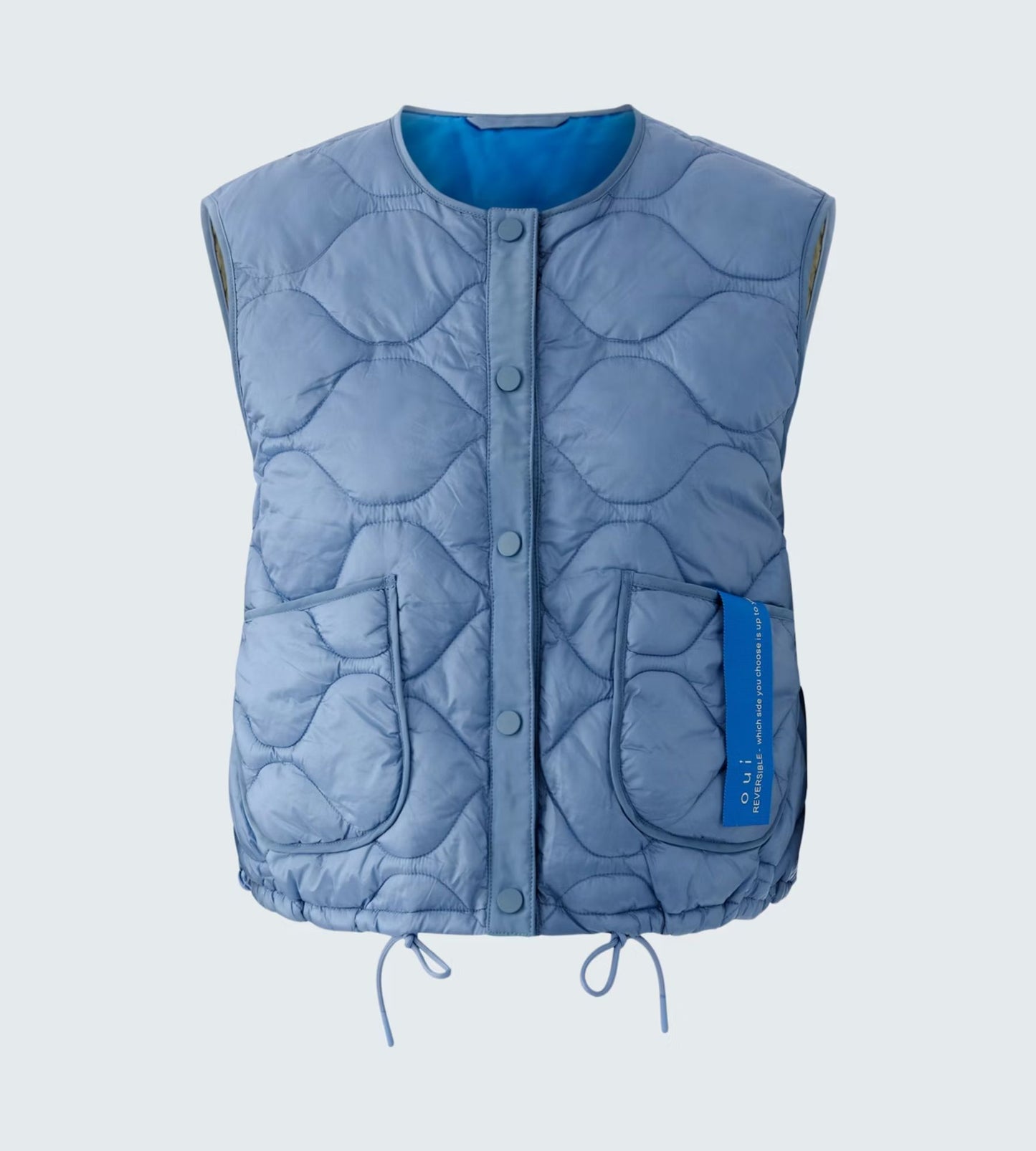 Blue Green Reversible Vest