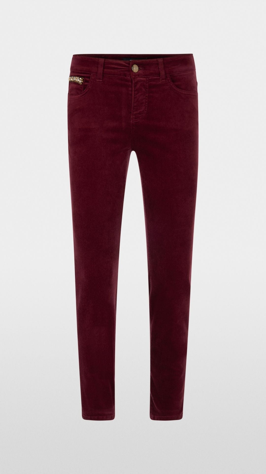 SILVI Low Waist Slim Fit Trousers
