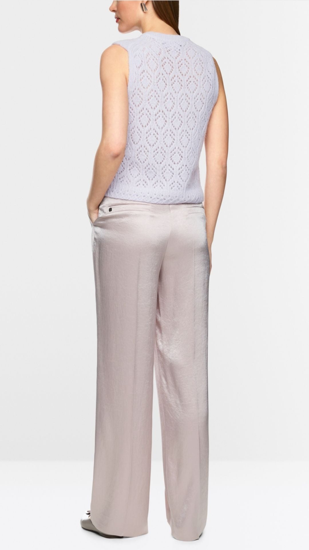 Knitted in Germany Lace Knit Top
