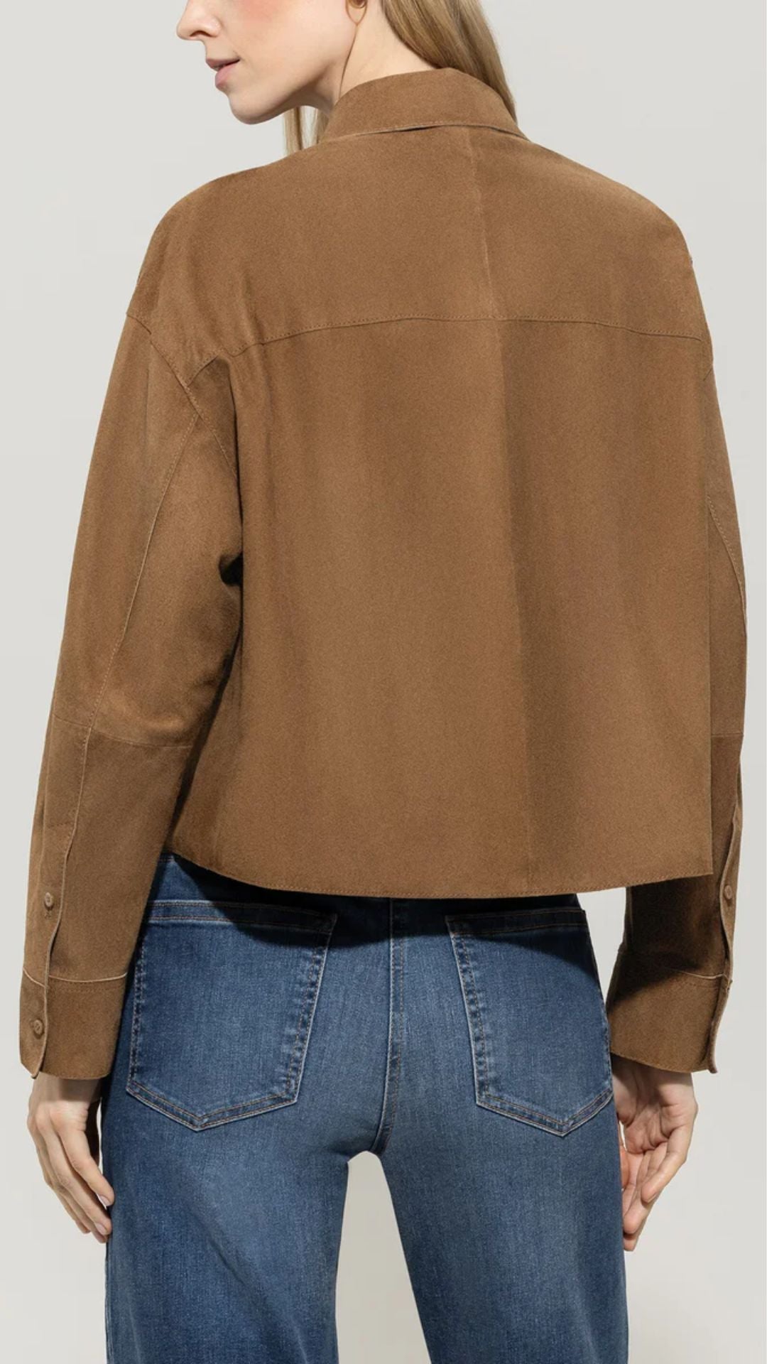 Suede Shirt Jacket