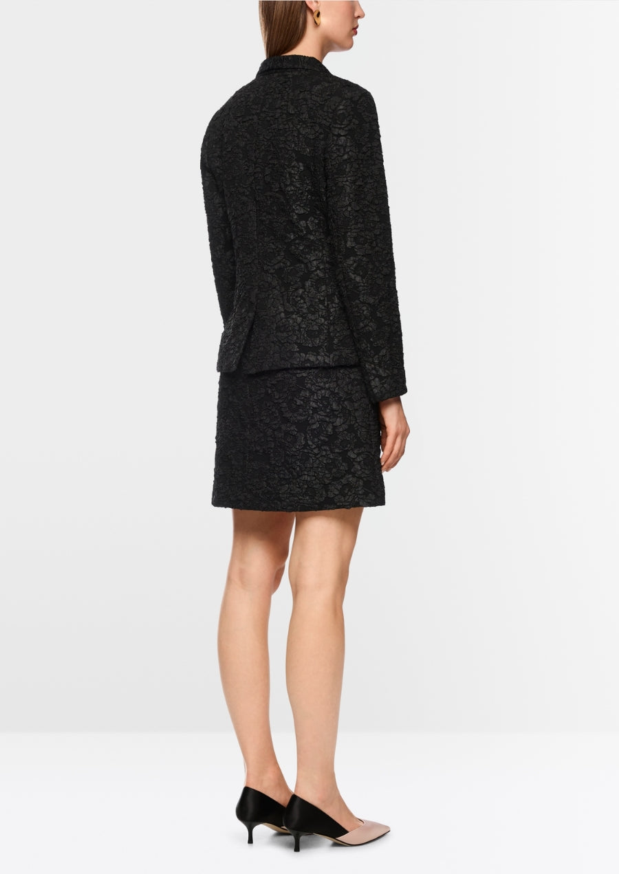 Blazer with Floral Pattern