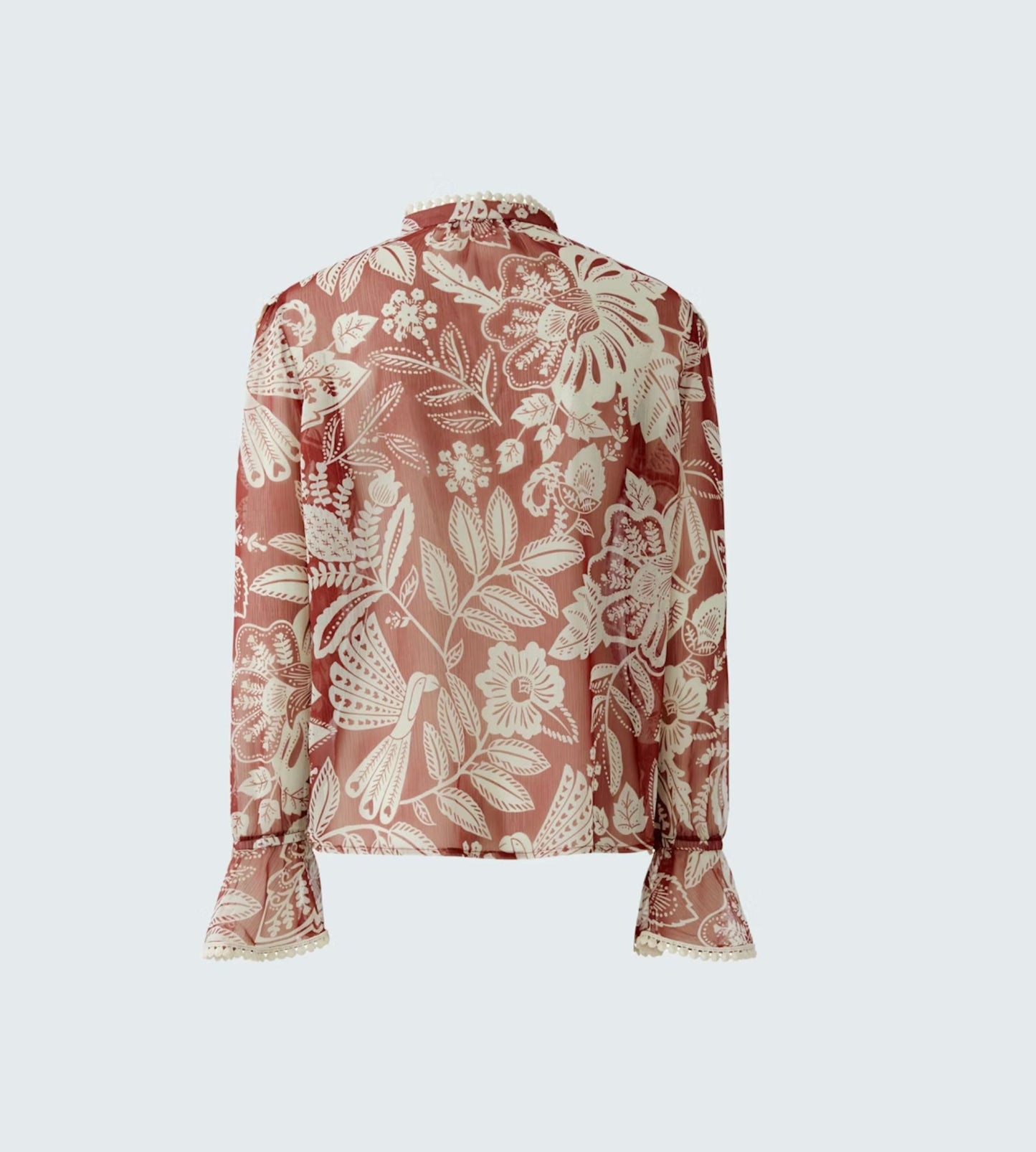 Blouse Red-White